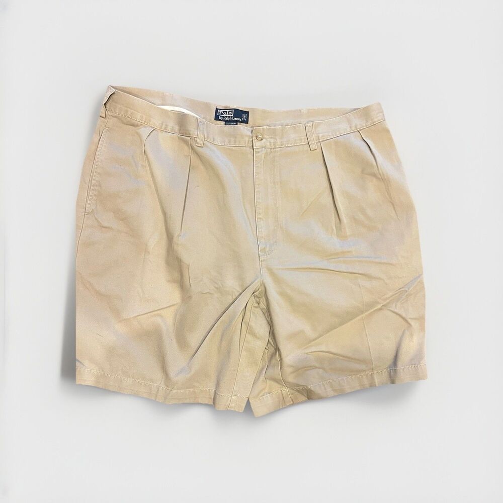 Polo Ralph Lauren Shorts Adult Waist 42 Grey Tyler Short Classic Canvas Mens*